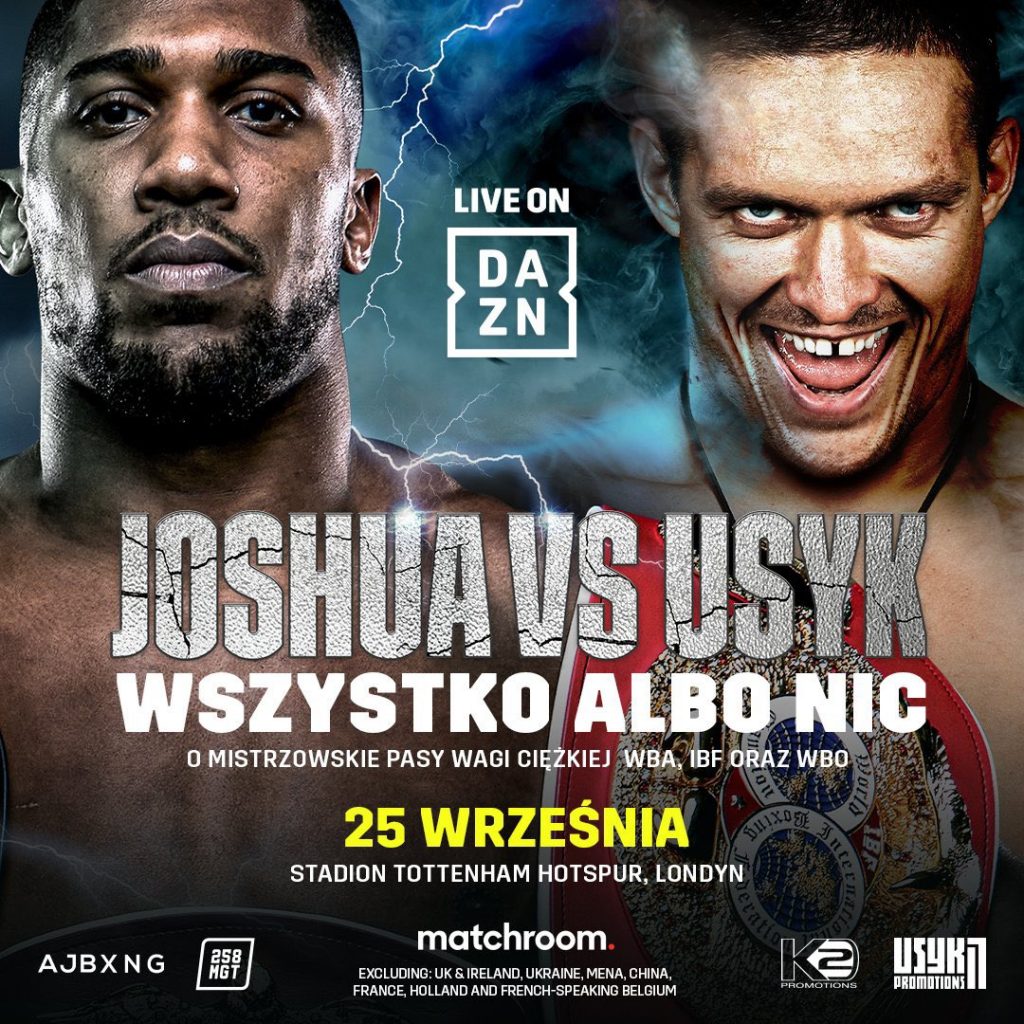 Usyk vs Joshua